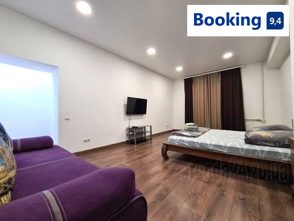 двокімнатна квартира подобово Запоріжжя просп. Соборний 192, люкс