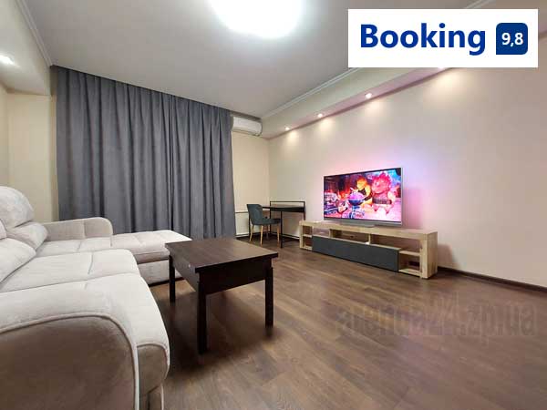 двокімнатна квартира подобово Запоріжжя вул. Сталеварів 7, люкс